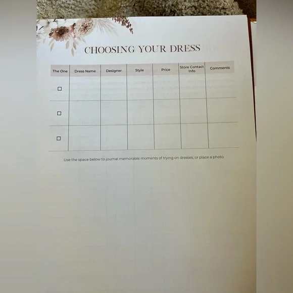 **Brand New** Wedding Planner (Hardcover) - Picture 13 of 15